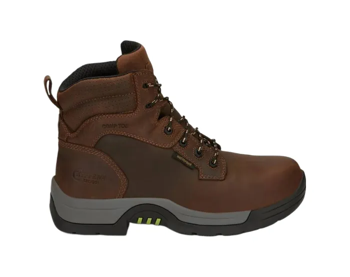 6" Waterproof Plain Composite Lace Up Boot