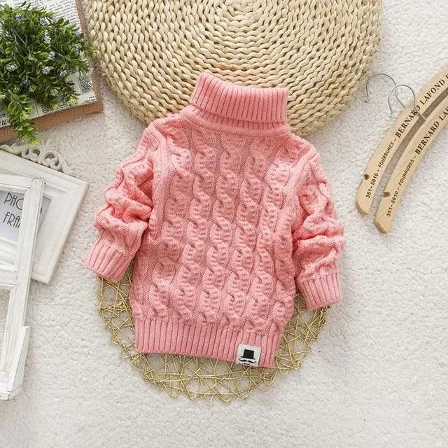 Adorable Cartoon Knit Sweaters for Trendy Toddlers