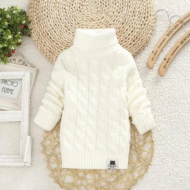 Adorable Cartoon Knit Sweaters for Trendy Toddlers