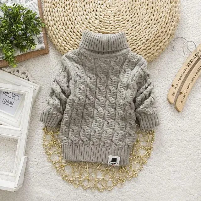 Adorable Cartoon Knit Sweaters for Trendy Toddlers