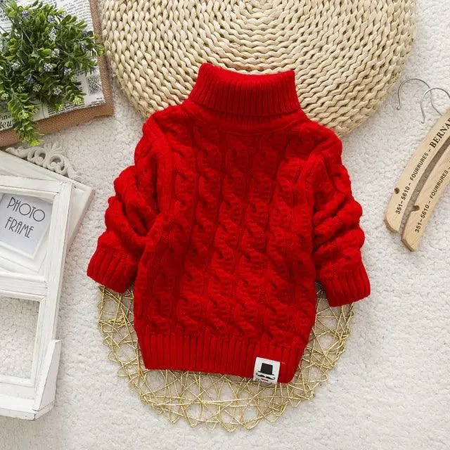 Adorable Cartoon Knit Sweaters for Trendy Toddlers