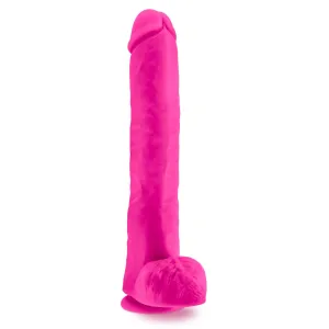 Au Naturel - Bold - Daddy - 14 Inch Dildo - Pink