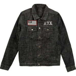 AVS Mens Denim Jacket Denim Jacket