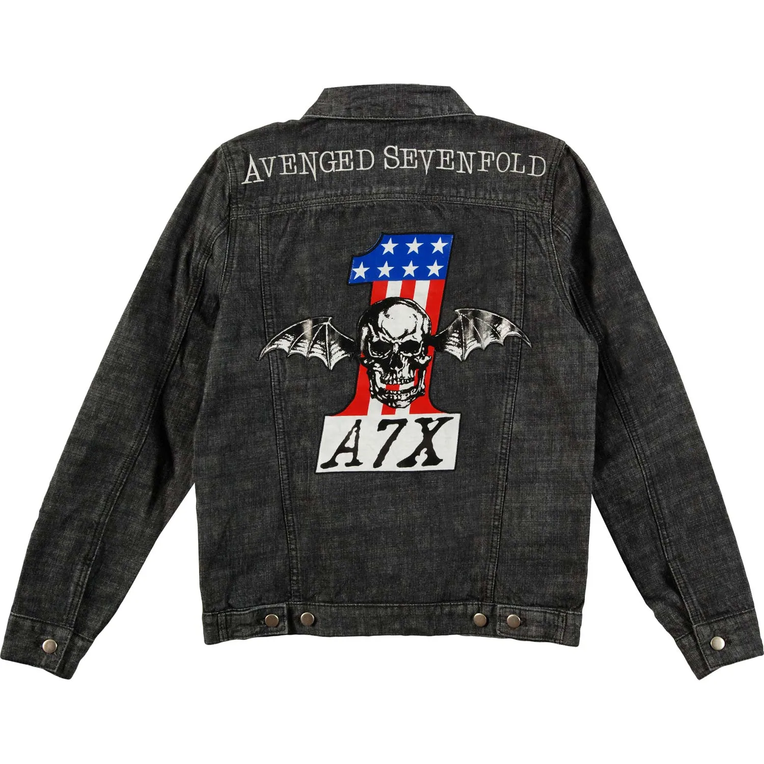 AVS Mens Denim Jacket Denim Jacket