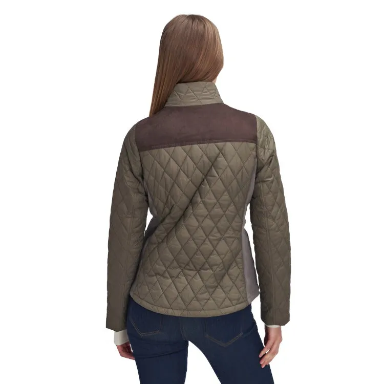 Barbour Ladies Highfield Quilt Jacket - Winter Moss/Classic