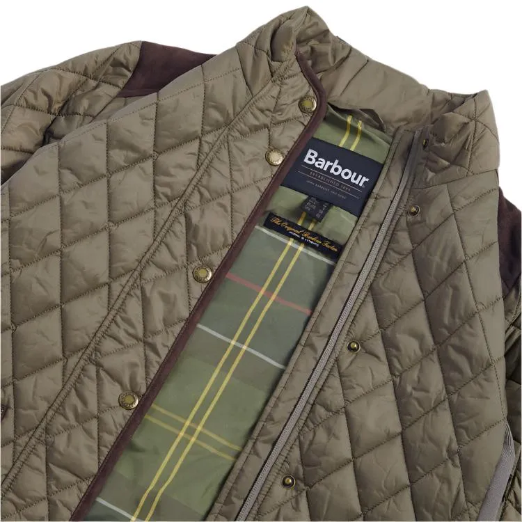 Barbour Ladies Highfield Quilt Jacket - Winter Moss/Classic