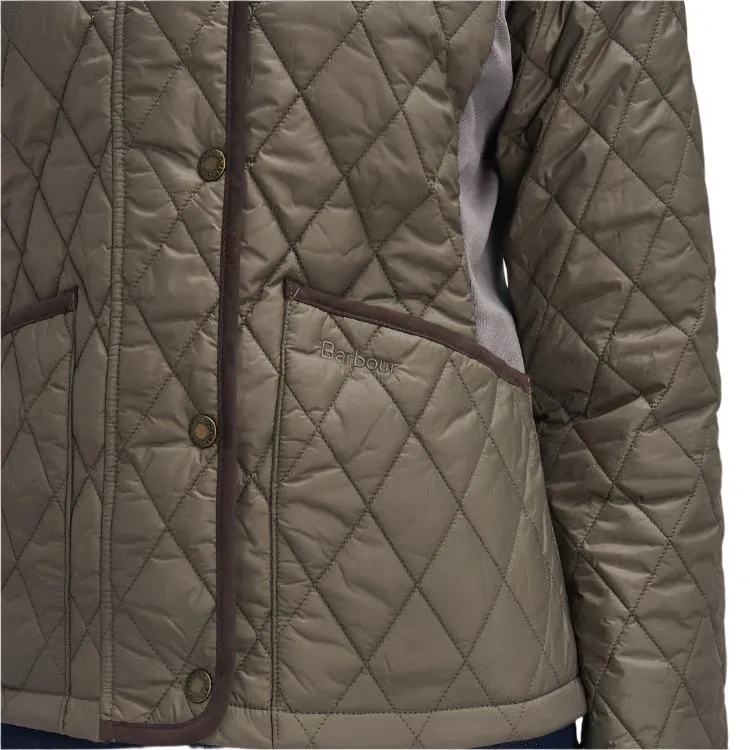 Barbour Ladies Highfield Quilt Jacket - Winter Moss/Classic