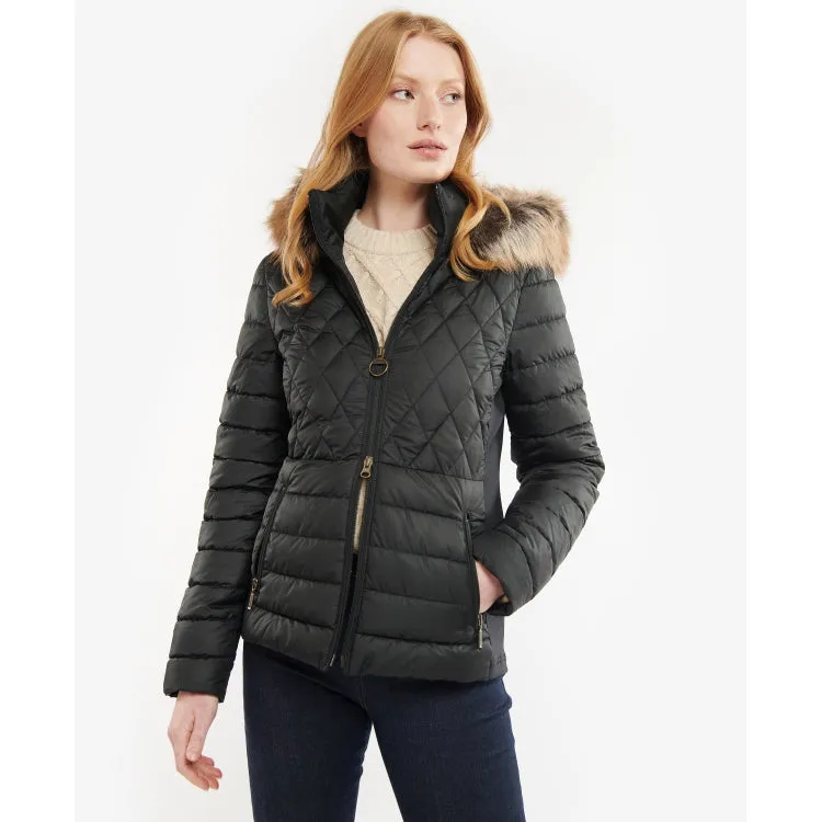 Barbour Ladies Mallow Quilt Jacket - Black