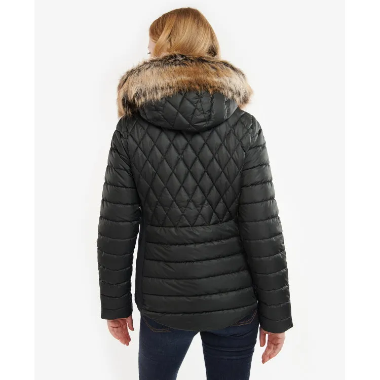 Barbour Ladies Mallow Quilt Jacket - Black