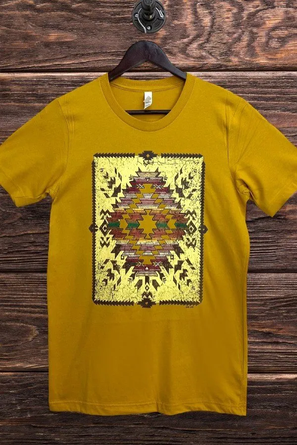 BC SERAPE FRAME - MUSTARD