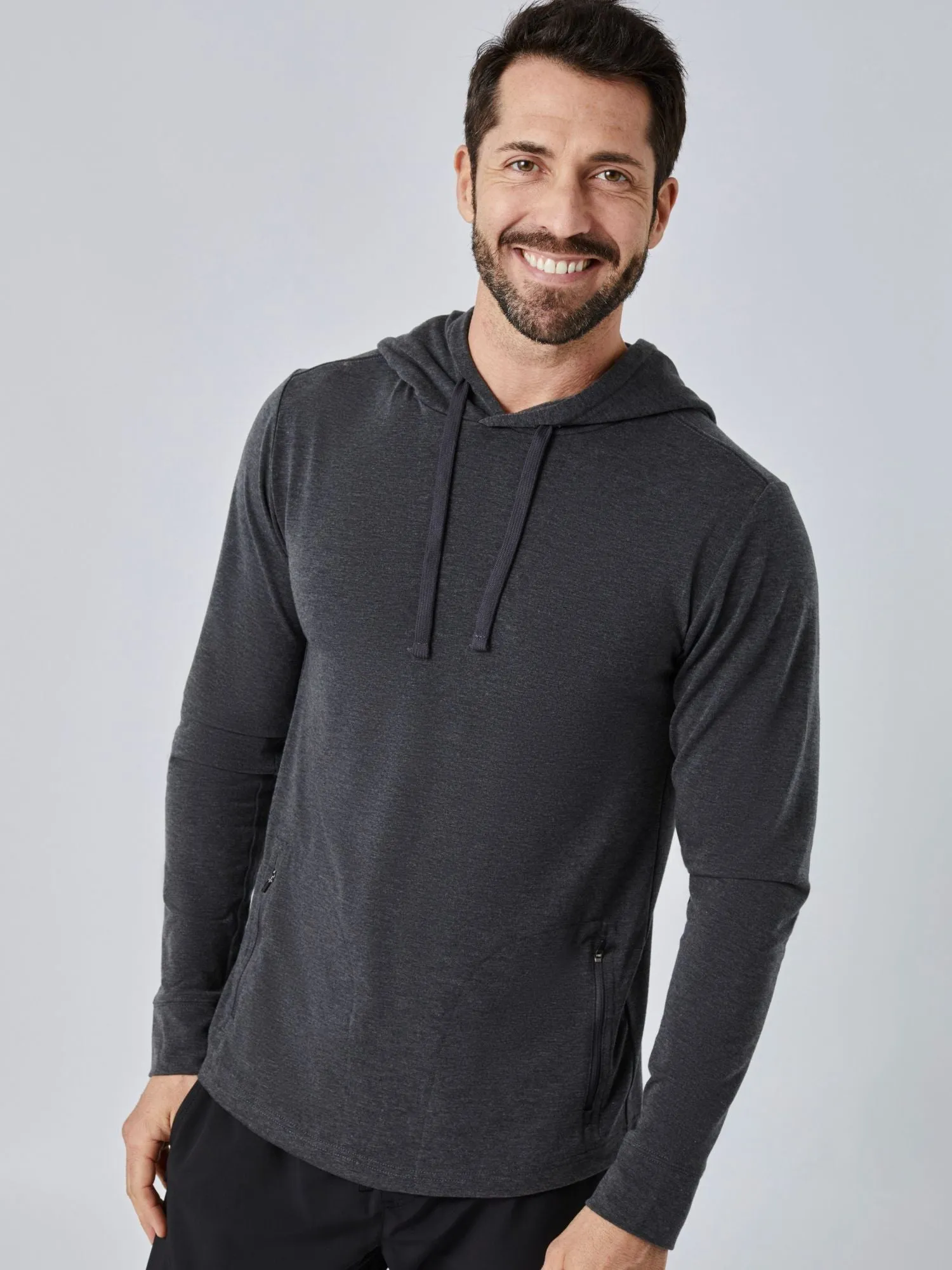 Black   Charcoal Performance Pullover Hoodie 2-Pack