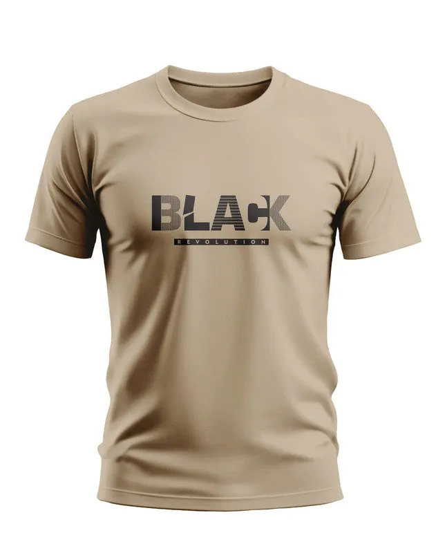 Black Revolution Soft Cotton T-shirt