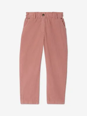 Bonpoint Girls Sonie Trousers in Pink