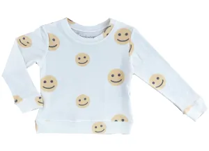 Brokedown All Over Happy Face Sweatshirt