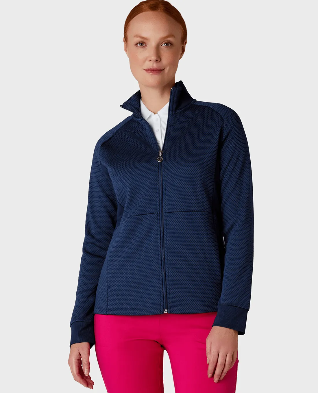 CALLAWAY Hex Fleece CGJFE013 Navy