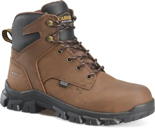 Carolina Men's 6" Waterproof Steel Toe Boot - Brown CA3593