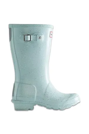 Children's Original First Giant Glitter Waterproof Wellington Boots, Blue