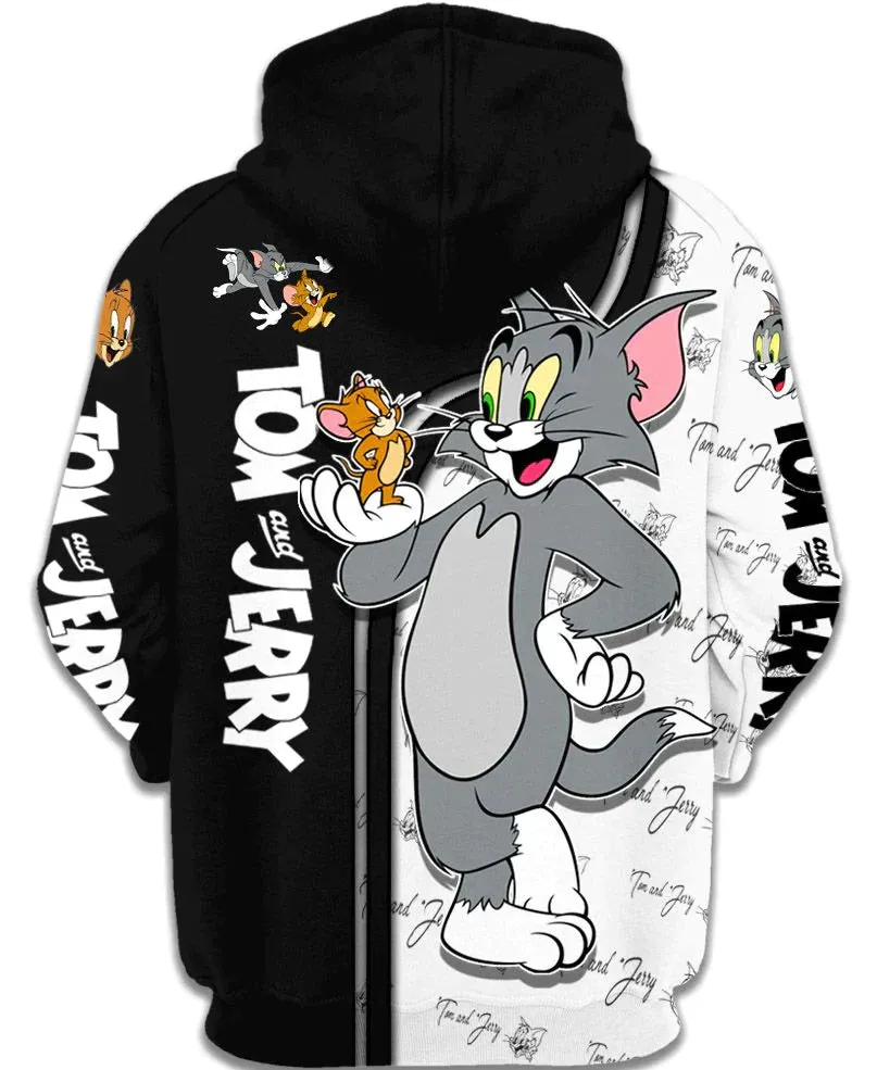 Classic Combined Cartoon Character Hoodies