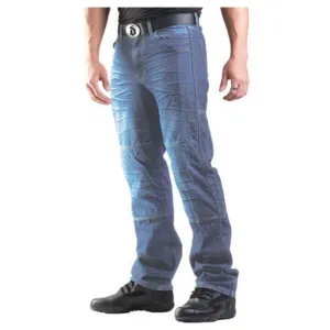 Drayko Mens Blue Drift Riding Jeans