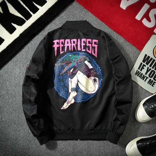 Face Off Motorcycle Bomber Jacket