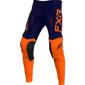 FXR  Mens Off-Road Pants Flexible Ventilated Slim Fit Knee Design Comfort Blue