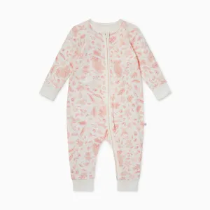 Gruffalo Foxglove Pink Zip-Up Romper