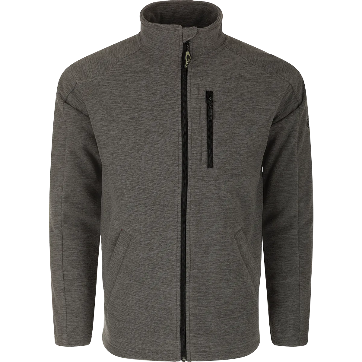 Heathered Windproof Full Zip