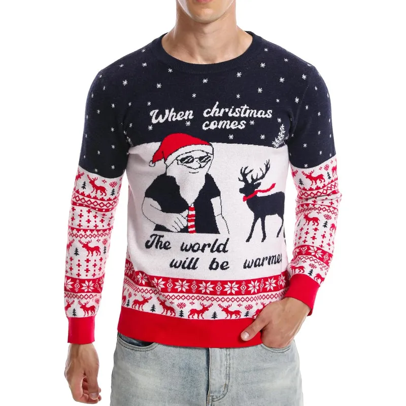 Holiday Knitted Christmas Sweater