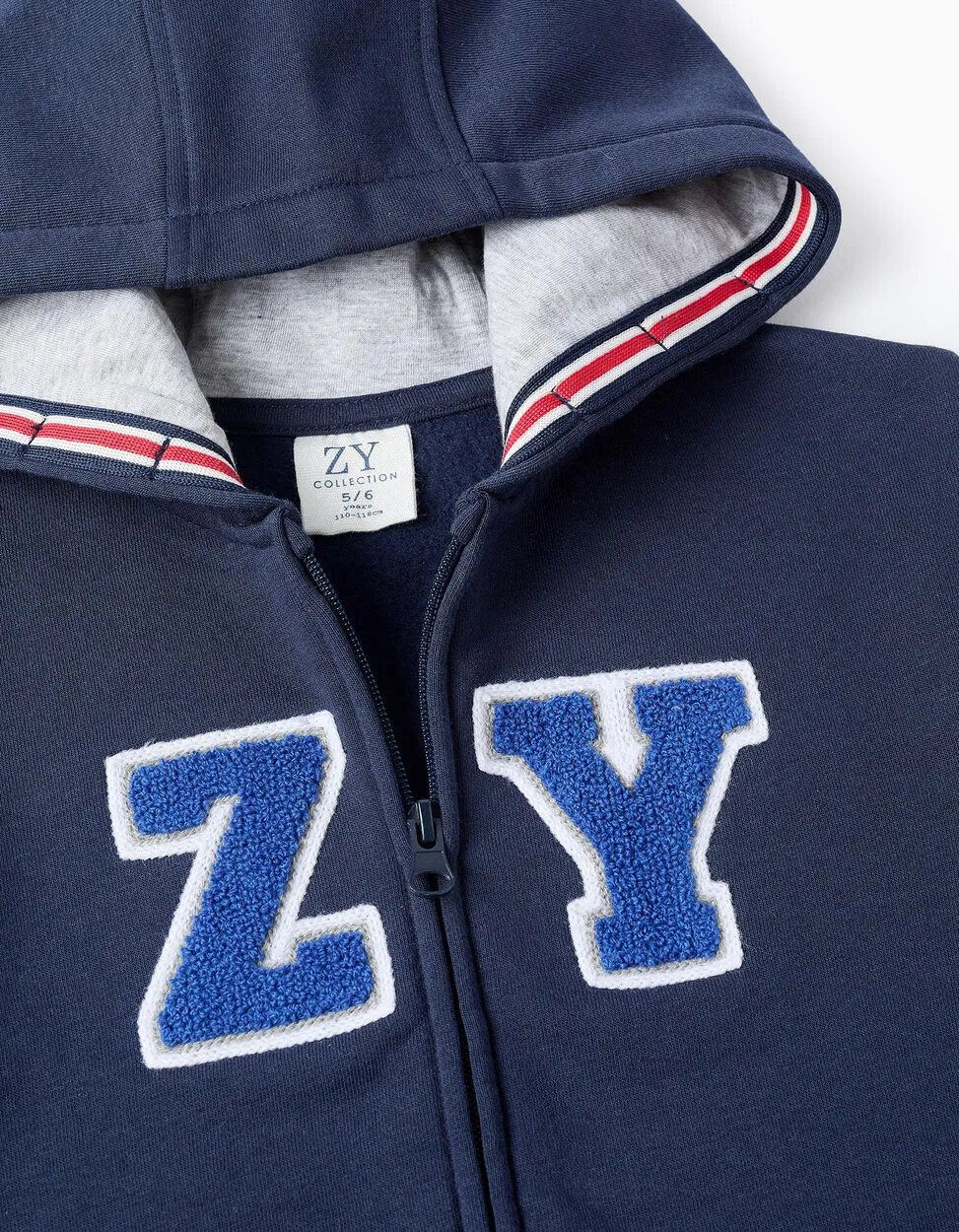 Hooded Jacket for Boys 'ZY', Dark Blue