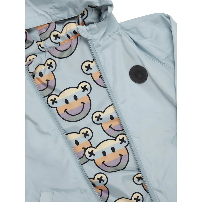 Huxbaby Smile Bear Reversible Rain Jacket