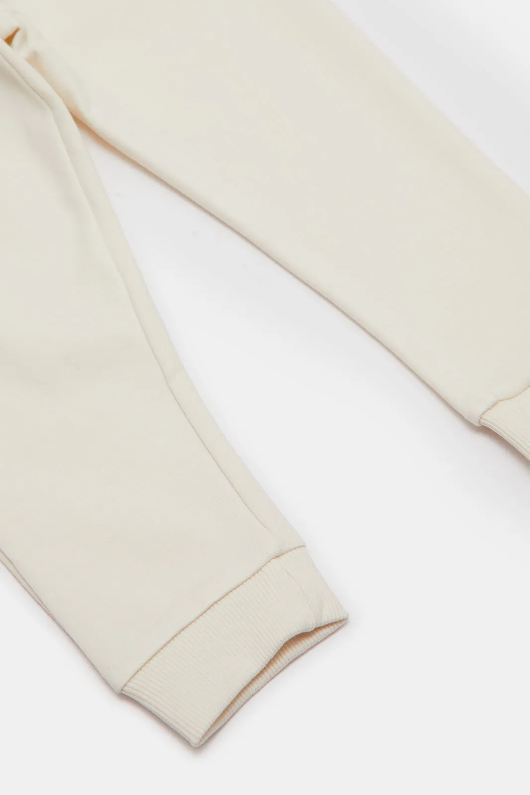 Infant Boys Cream Active Pants