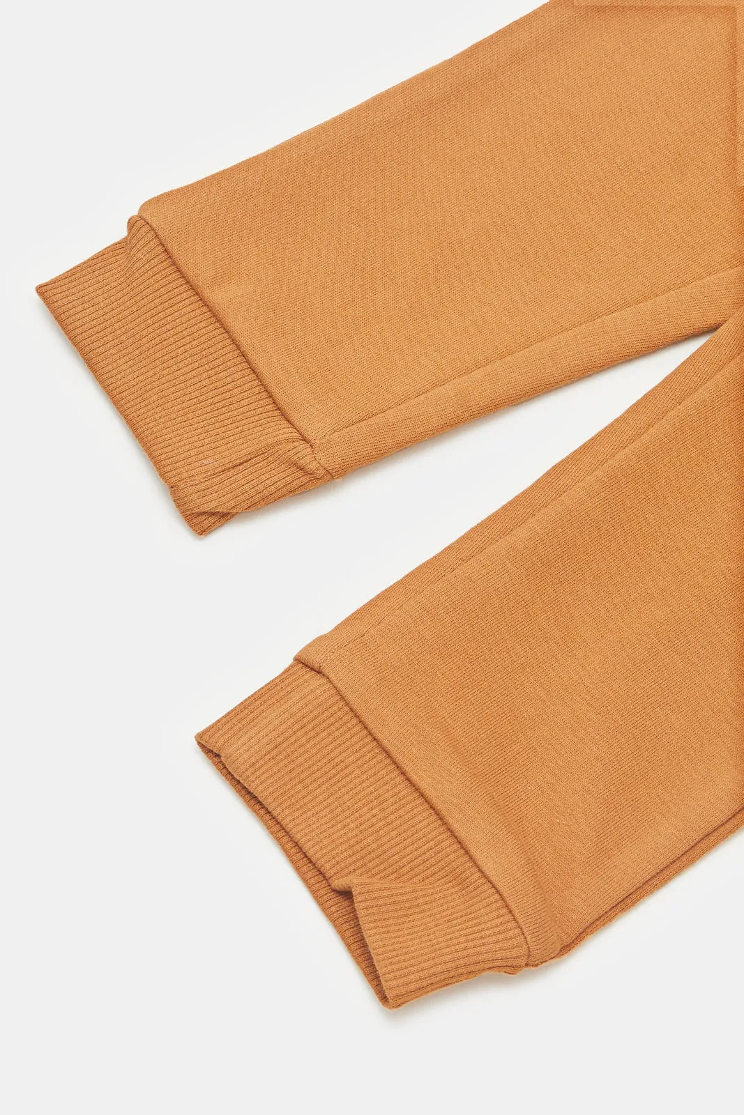 Infant Boys Rust Plain Active Pants