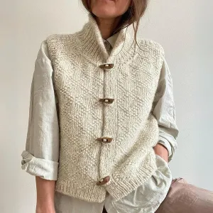 Knit Button Vest