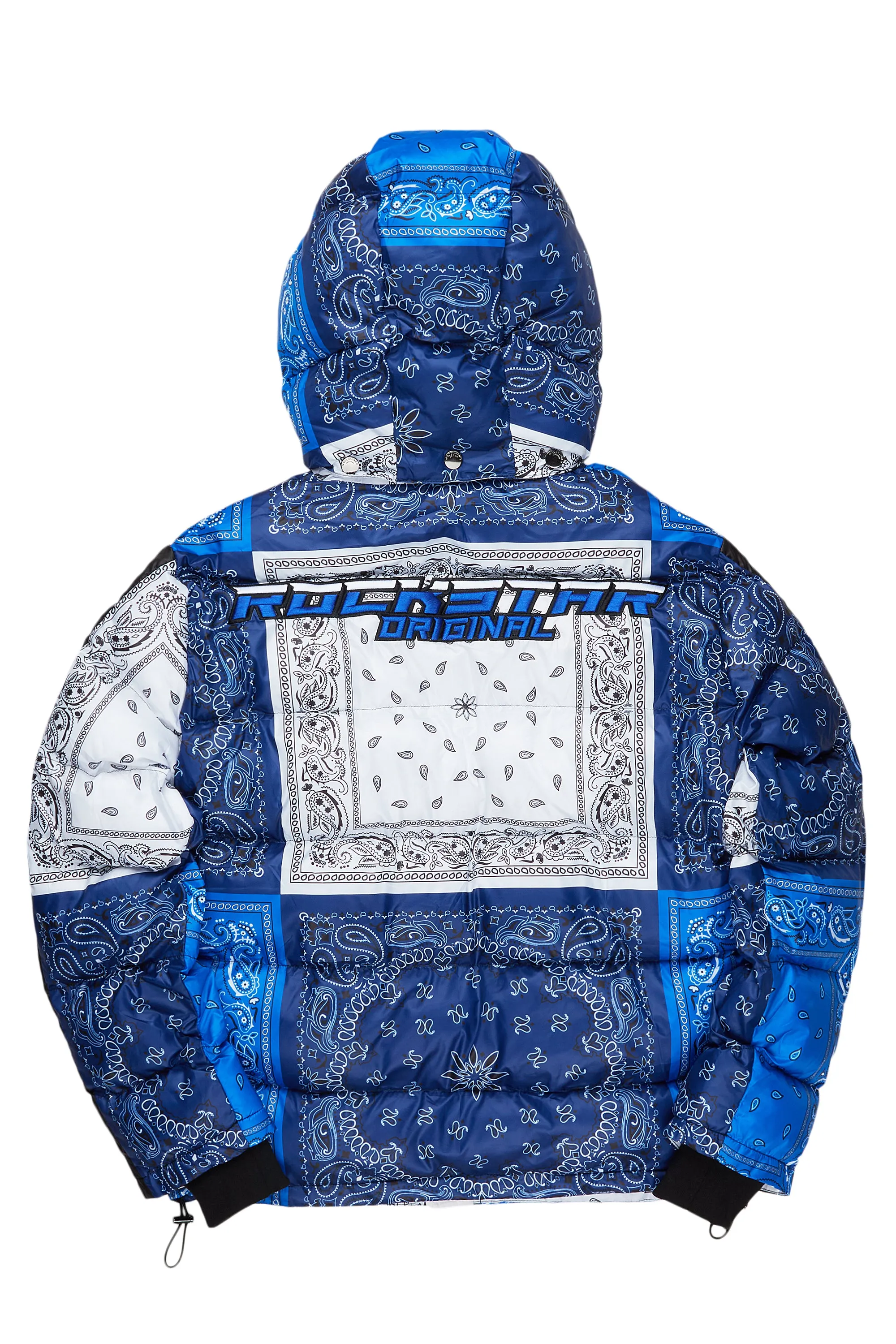 Kyro Puffer Jacket- Blue