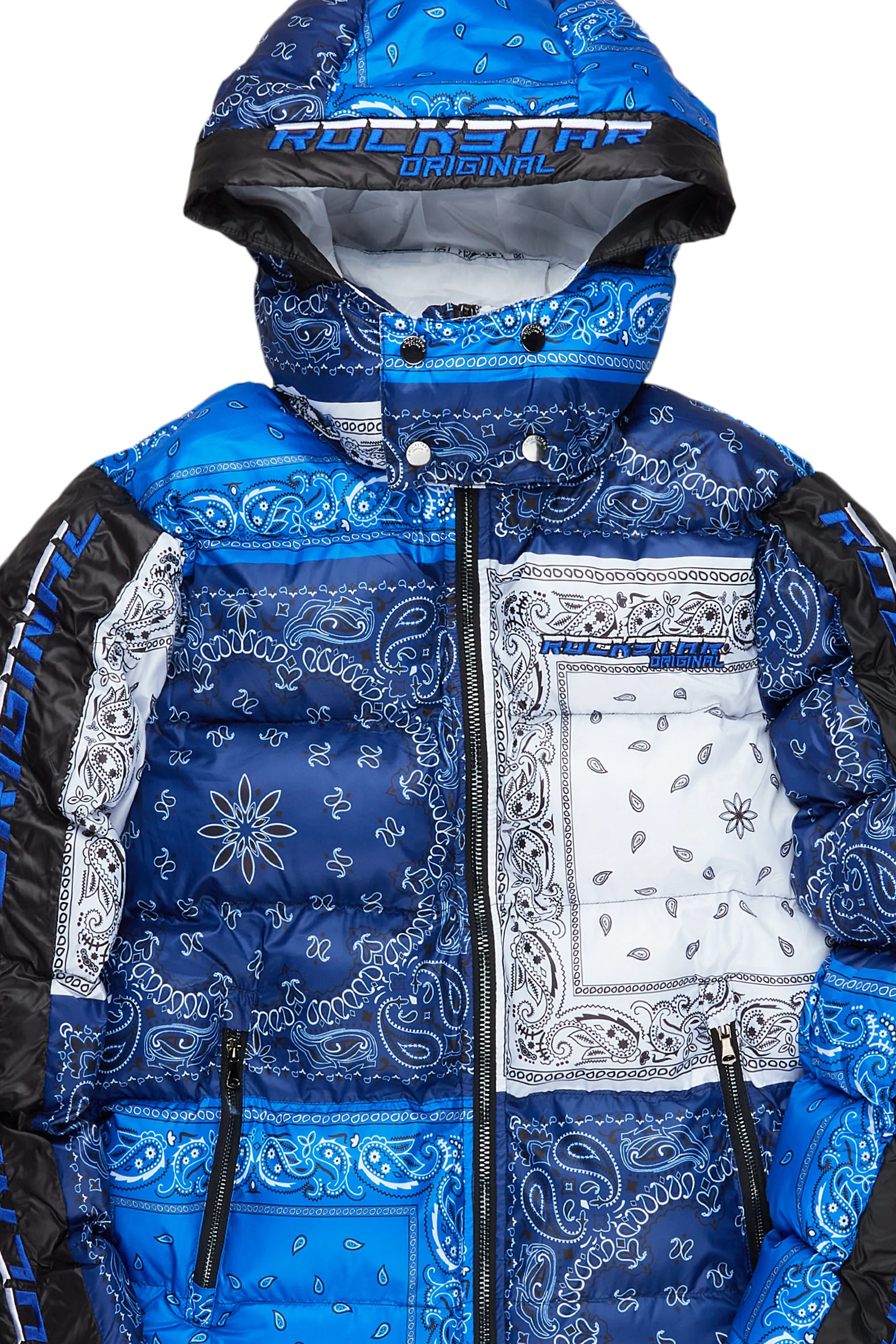 Kyro Puffer Jacket- Blue