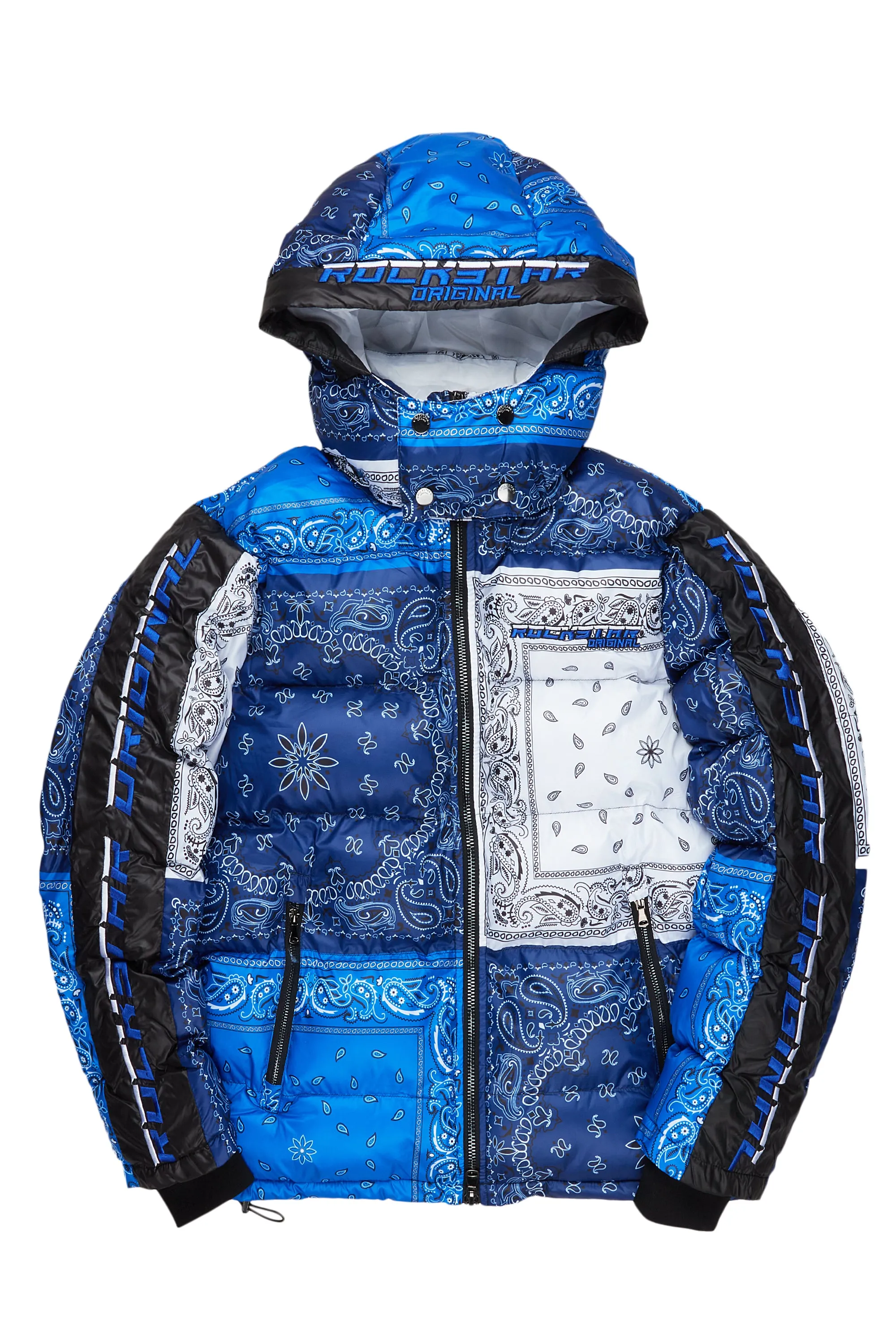 Kyro Puffer Jacket- Blue