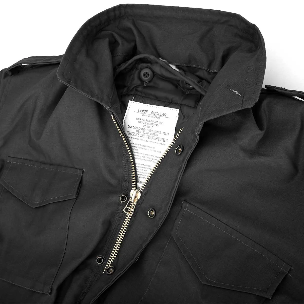 M65 Field Jacket with Detachable Liner Black