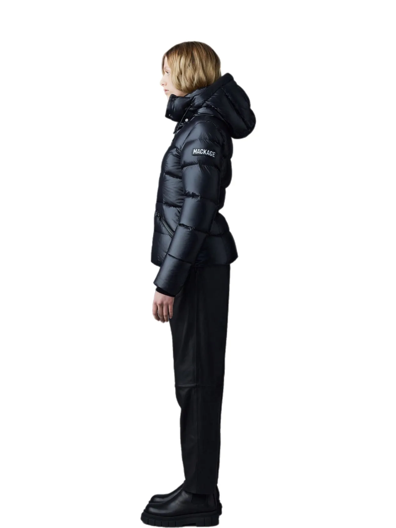 Mackage Ladies Hooded Light Down Jacket