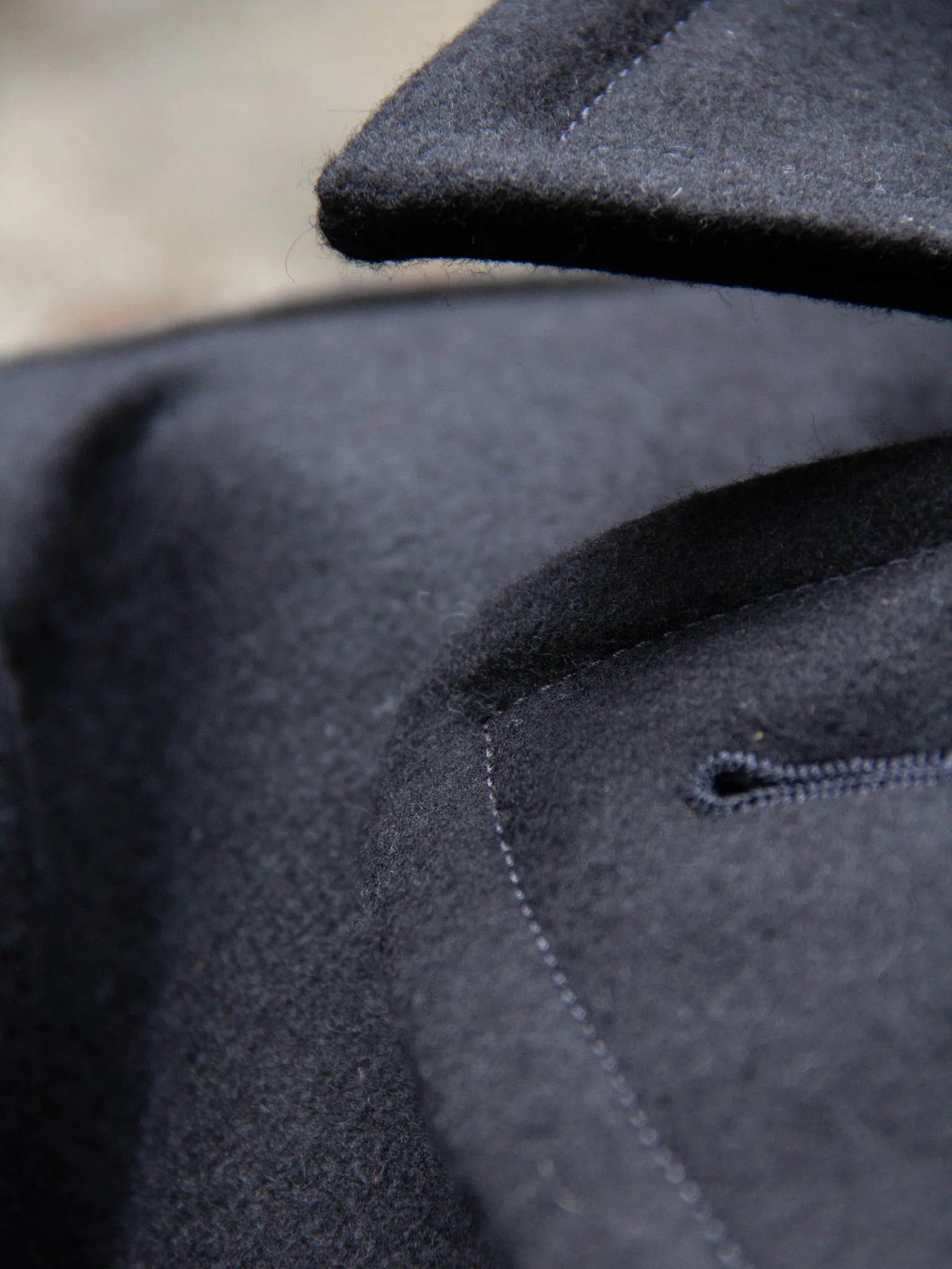 Manifattura Ceccarelli, New Peacoat, Black