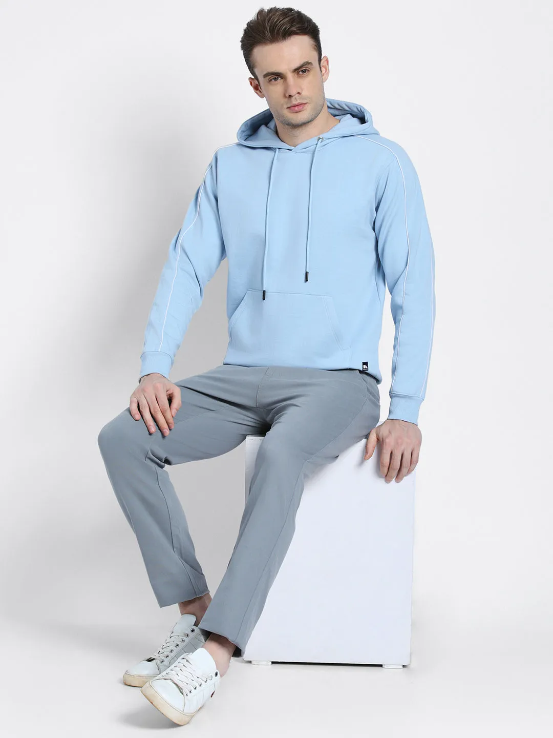 Men's Hooded Pullover Sweatshirt