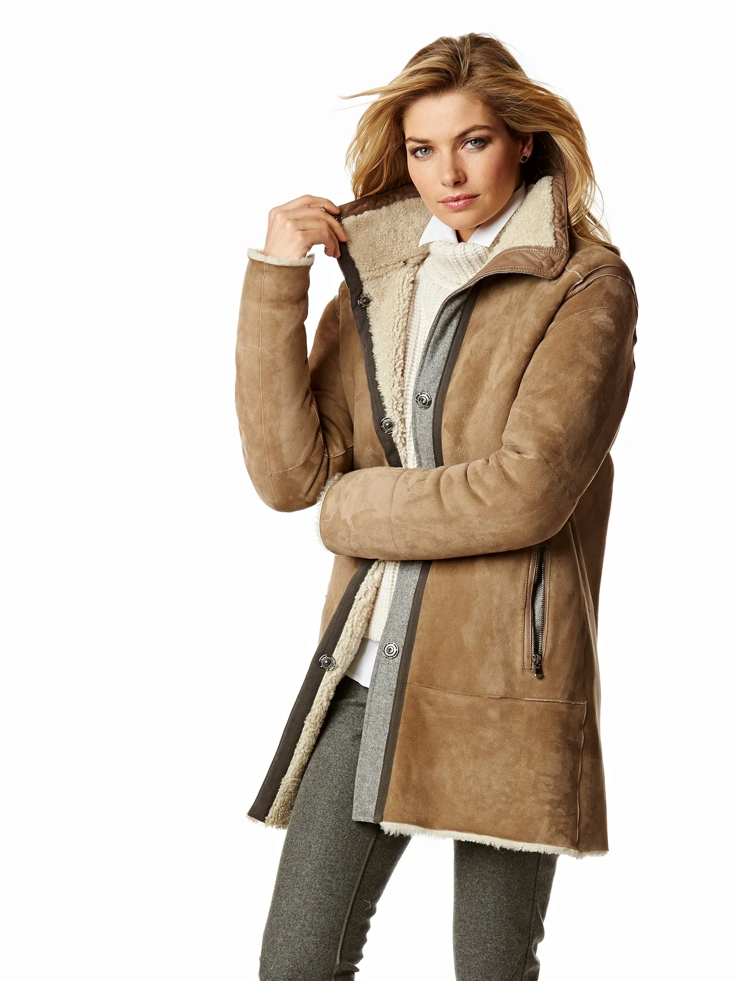 Milena Shearling Coat