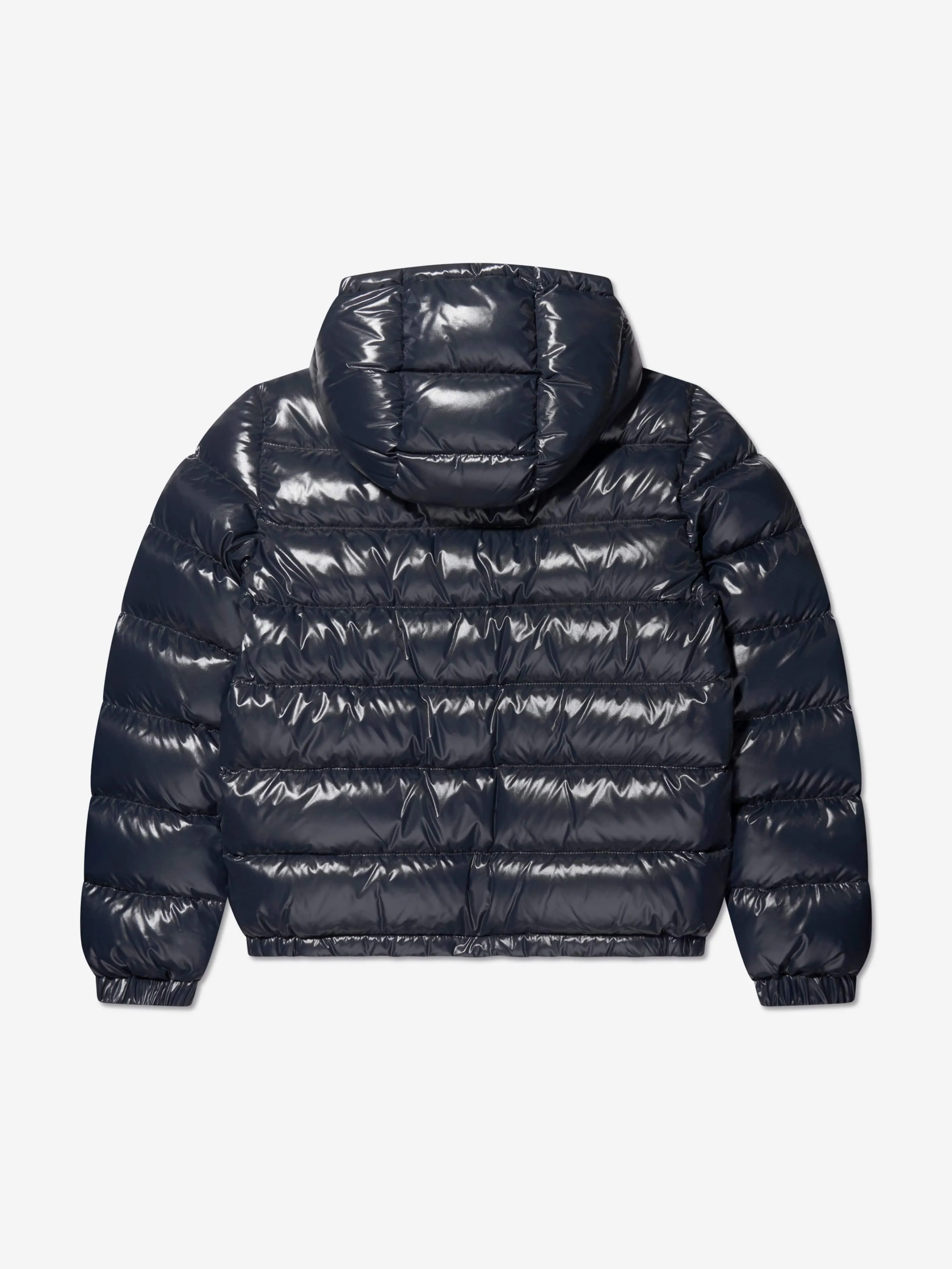 Moncler Enfant Boys Down Padded New Aubert Jacket in Navy