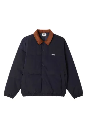 Obey Whispers Jacket Dark Navy