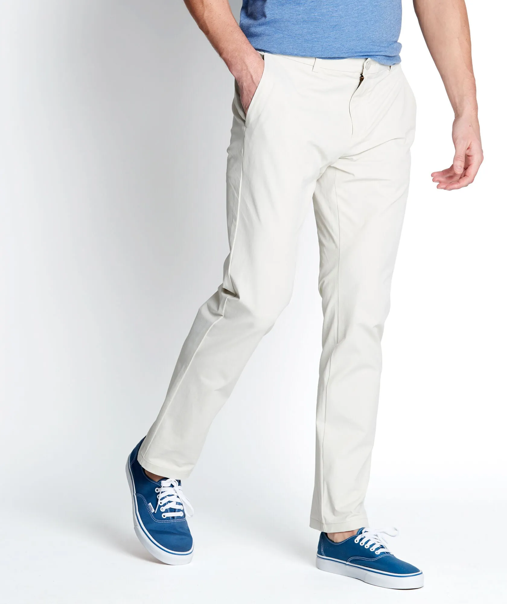 On-The-Go Pants in Stone by Vineyard Vines