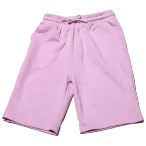 Pink Jacquard Short