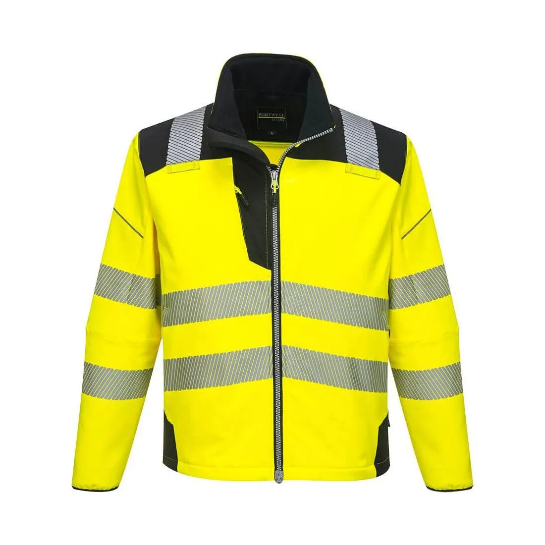 Portwest T402 Hi-Vis PW3 Softshell Jacket