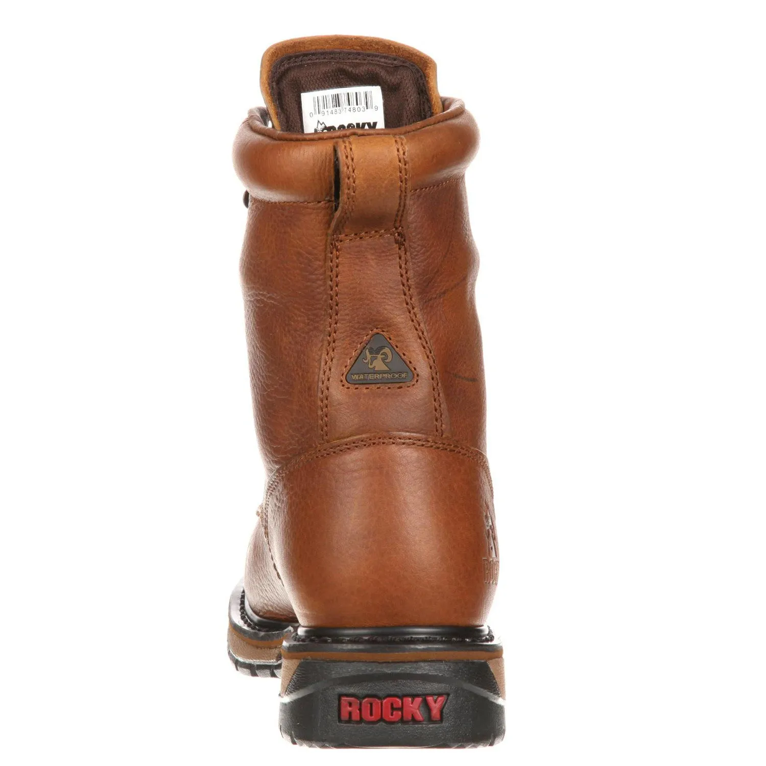 Rocky Men's Original Ride Lacer WP Western Boot - Tan Pitstop FQ0002723