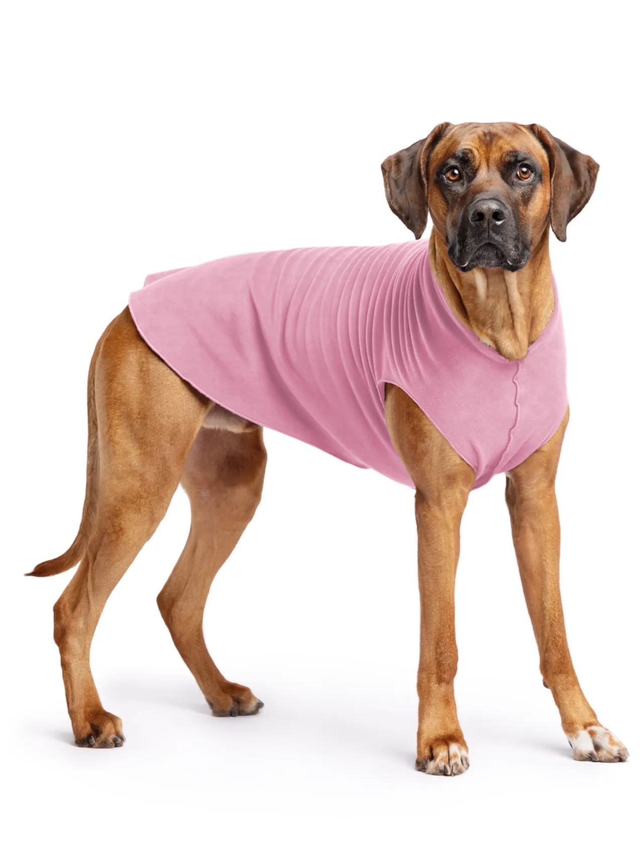 rose stretch fleece