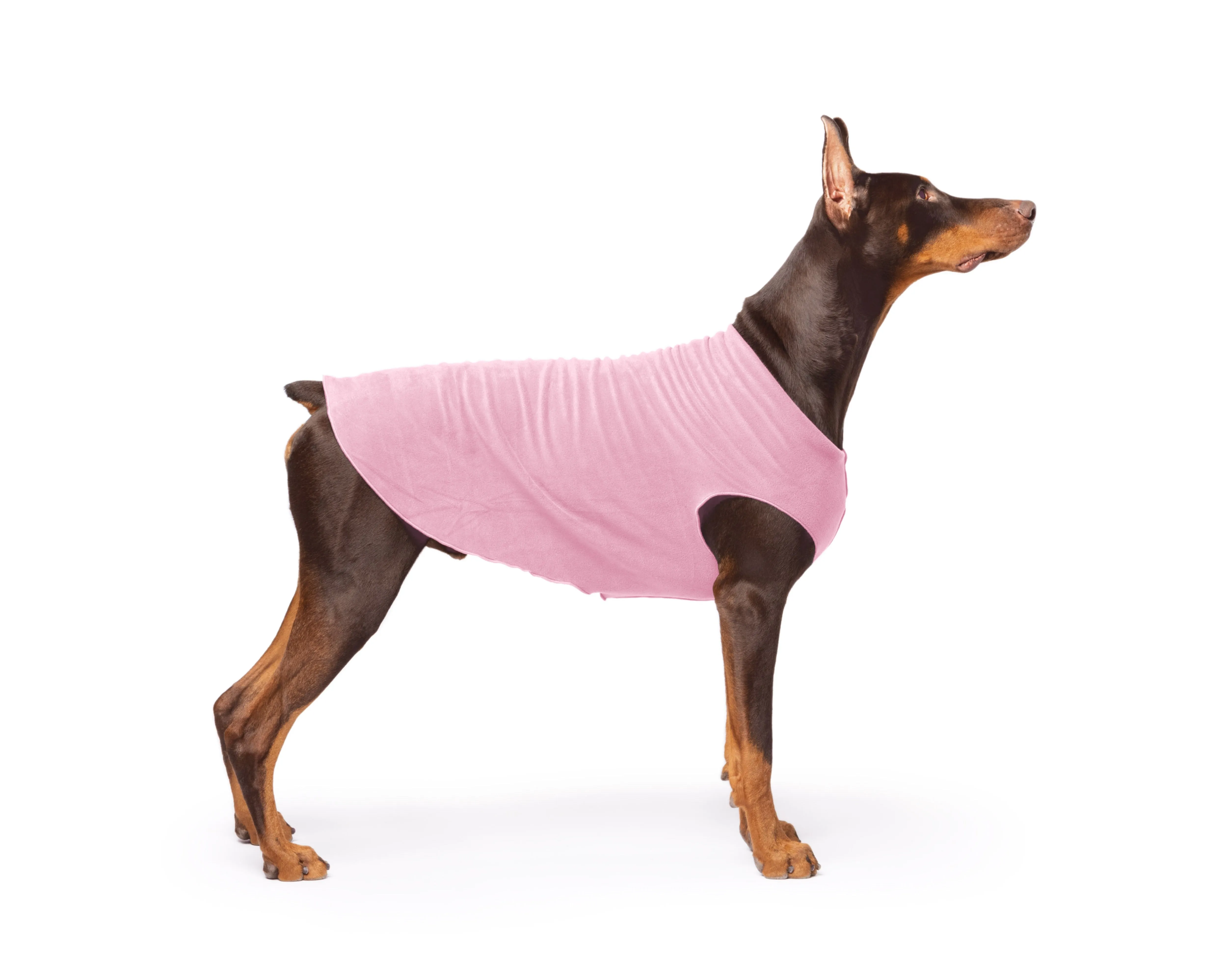 rose stretch fleece