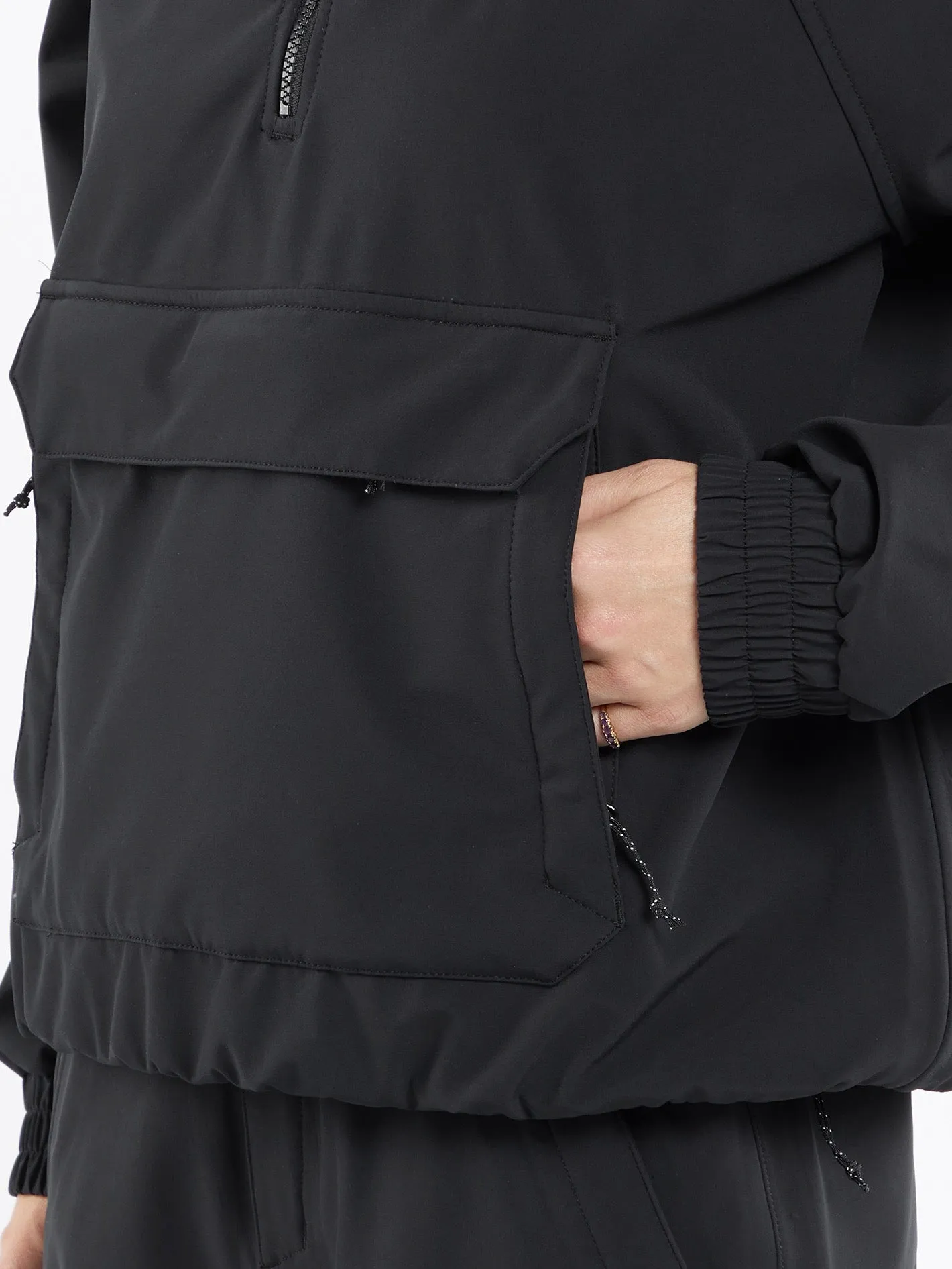 Sinter Bonded Stretch Jacket - BLACK